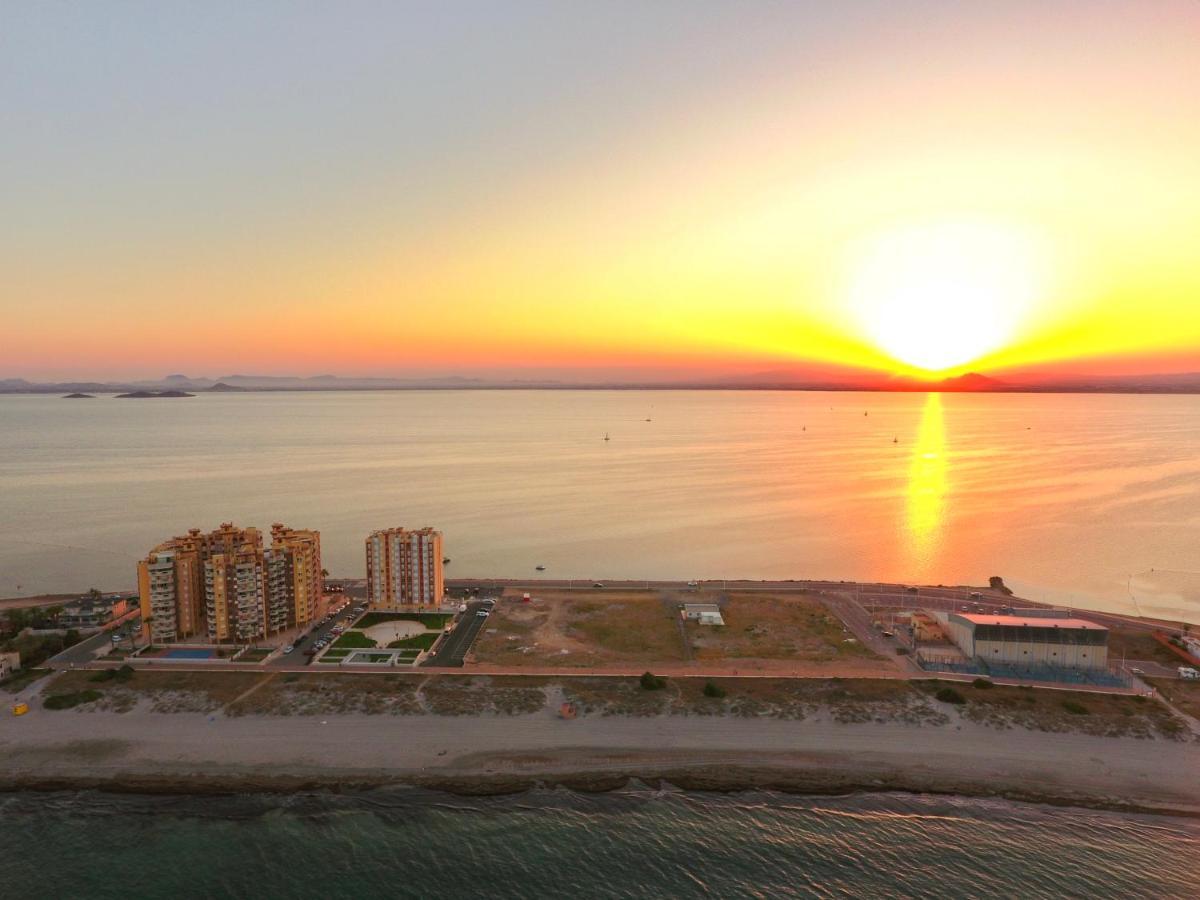 La Manga Principe Relax Ferienwohnung Am Strand Mit Exklusiver Ausstattung Los Narejos Bagian luar foto